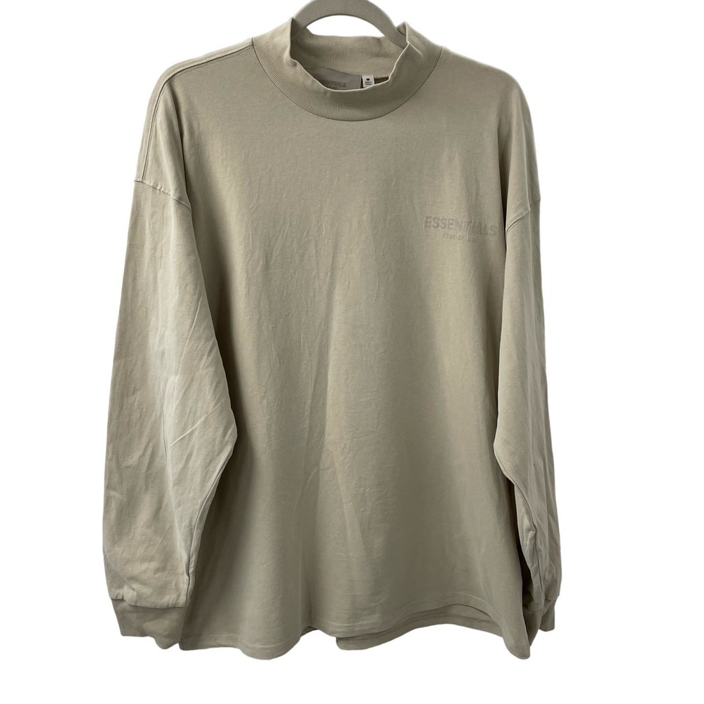 Essentials Fear Of God Mockneck Long Sleeve Tee